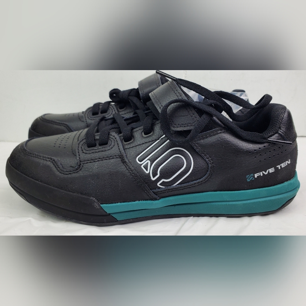 Adidas Womens Black Teal Five Ten Hellcat Mountain Bike Shoes Size 6.5 - NWOB